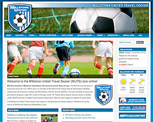 Travel Soccer Web Site