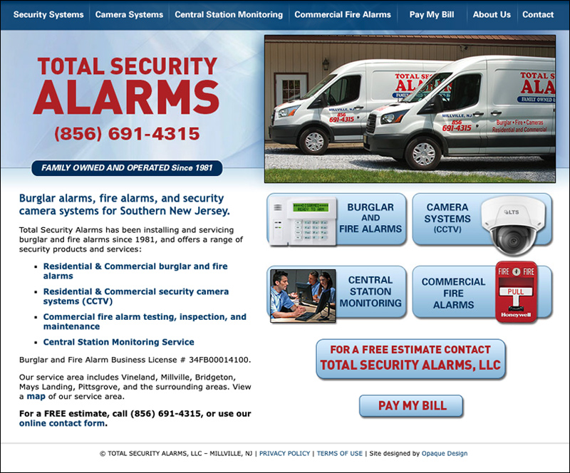 Total Security Alarms